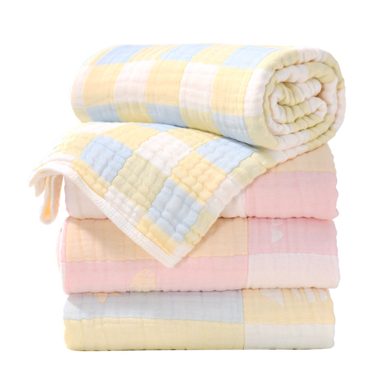 超柔纱布婴儿浴巾超软新生儿童宝宝吸水裹巾盖毯不掉毛抱被子,淘宝优惠券,粉丝福利购,淘宝优惠卷