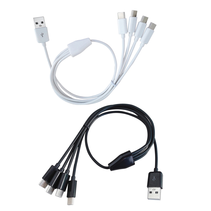 速发Multi 4 in 1 USB C Long Charger Cable Charging Cord Mult-图1