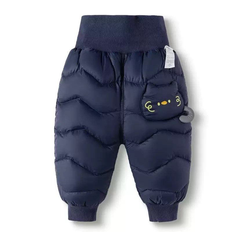 宝宝羽绒裤男童长裤女童裤子婴儿童保暖裤高腰护肚冬装2024新款厚,淘宝优惠券,粉丝福利购,淘宝优惠卷