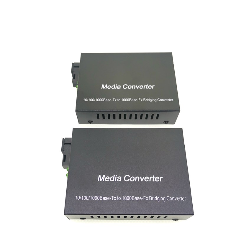 新品.Media Converter Gigabit Fiber Optical Media Converter 1-图3