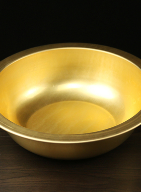 铜盆纯铜家用加厚结婚喜盆用品老式复古仿古礼品礼物摆件装饰现货