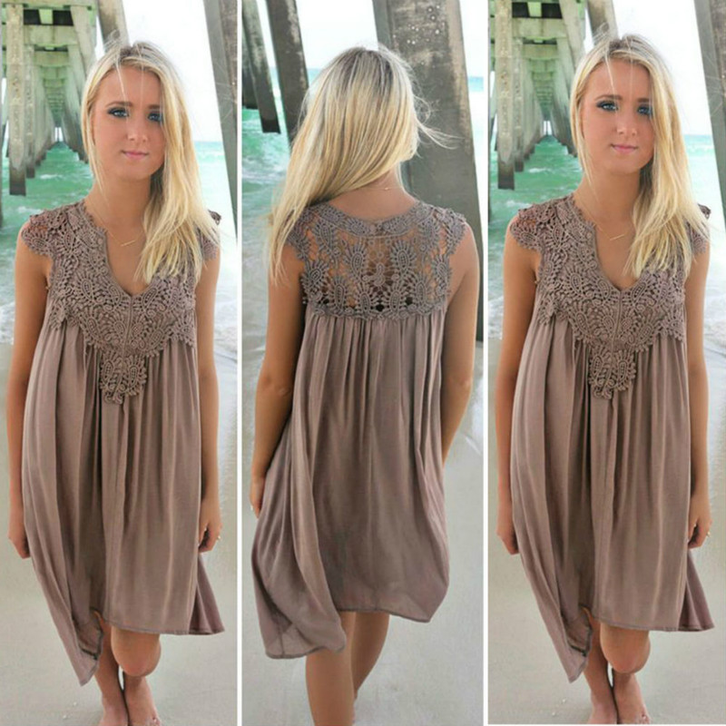 Sexy Lace Maternity Dress Casual Pregnancy Clothes for Photo - 图1