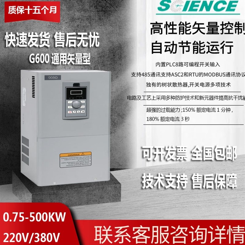 器三相382V1.5/0.0/4/5.5/15/7.I5KW/单相222v 水泵电机调 - 图2