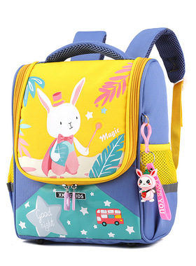 现货Cute Rabbit Baby pGirls Backpacks High Quality Kindergar