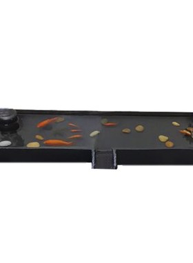 陶瓷流水板鱼缸过滤循环流水器水景喷泉养鱼大中小装饰造景配件新