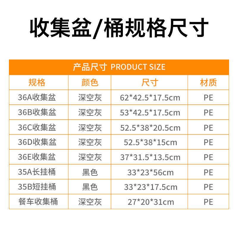 新品Plastic collection box dine basin security inspection ba - 图3