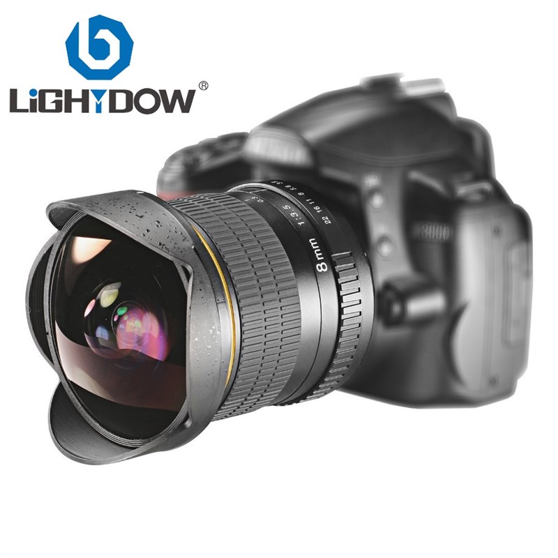 推荐Lightdow 8mm F/3.0 Ultra Wide Angle Fisheye Lens for Nik - 图0