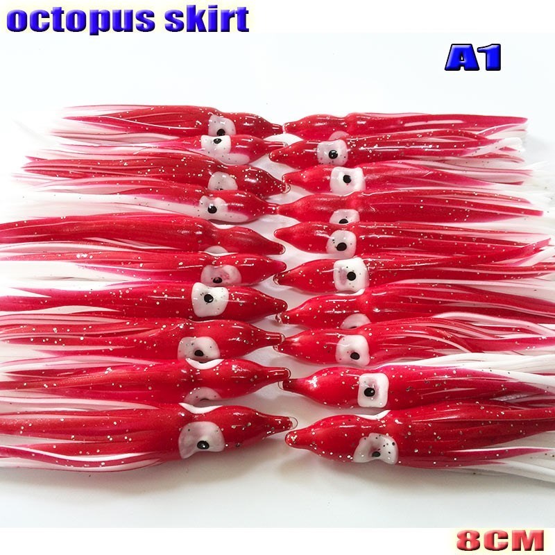 2018new fishing sotf octopus skirts fishing accessories octo - 图0