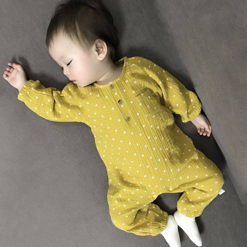 婴儿连体衣服新款长袖薄款春秋网红婴幼儿爬服新生儿睡衣宝宝衣服,淘宝优惠券,粉丝福利购,淘宝优惠卷