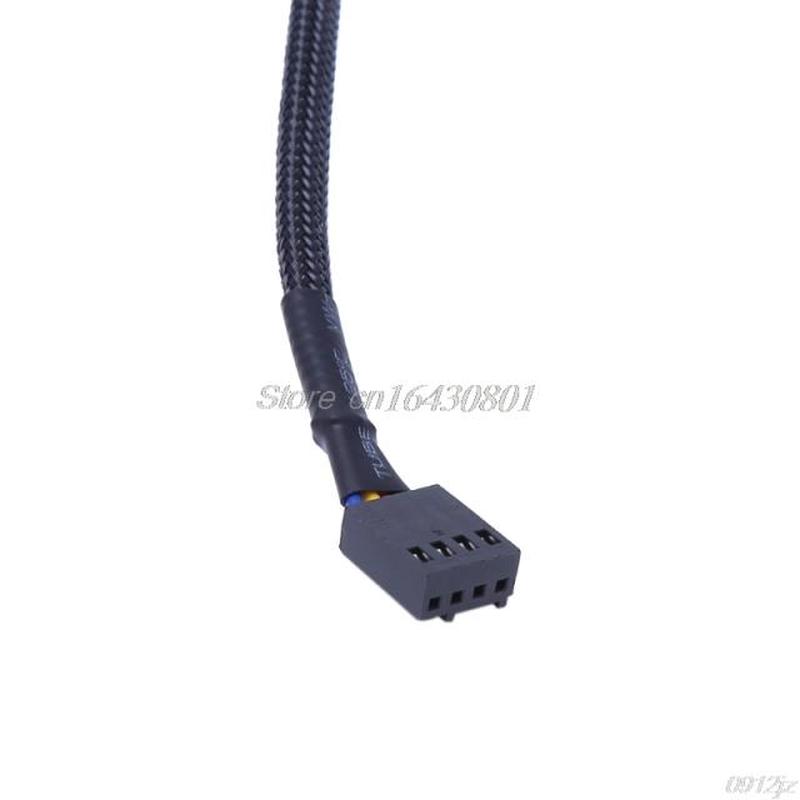 极速High Quality 4 pin PWM Fan Cable 1 to 3 ways 1/2/5pcs Sp - 图3