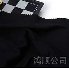 лайкра 速发尼龙锦涤氨纶四面弹力布料冰凉聚氨酯多功能服装沙发弹性黑色