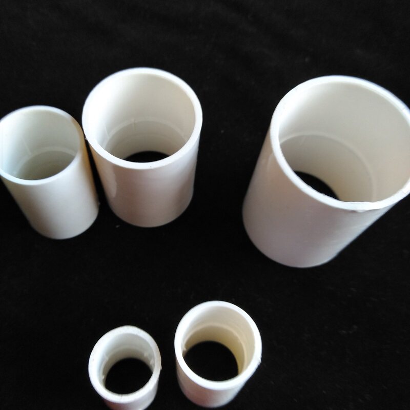 极速pvc穿线管直接中型加长加厚型接头塑料配件阻燃直接通1620253