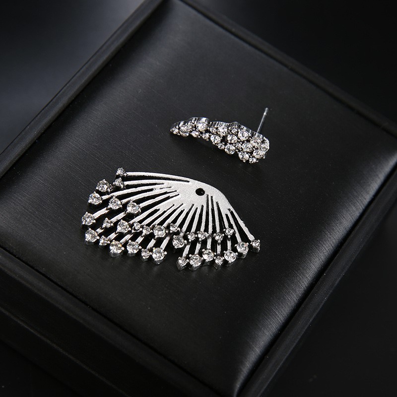 新品欧美 Bohemian crystal vintage fashion full diamond earri - 图2