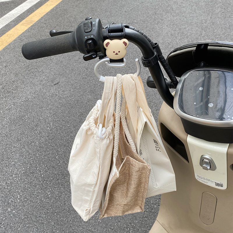 车挂钩电置通用置动神器前动车配件电物自行车X机车前面装饰 - 图2