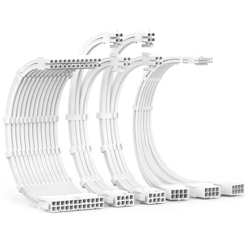 3090Ti显卡16Pin(12+4)4080转3x8PIN电源延长线PCIE5.0编织转接线 - 图2