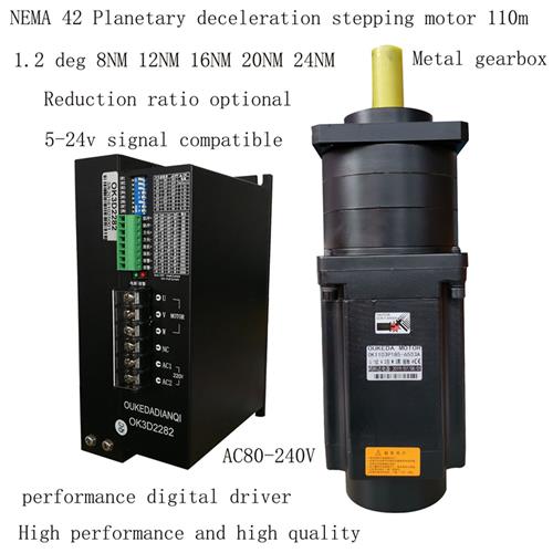 110减N电机 8NM 12NM 16NM 20NM 24NJM 110行星减速电机 速EMA42 - 图0
