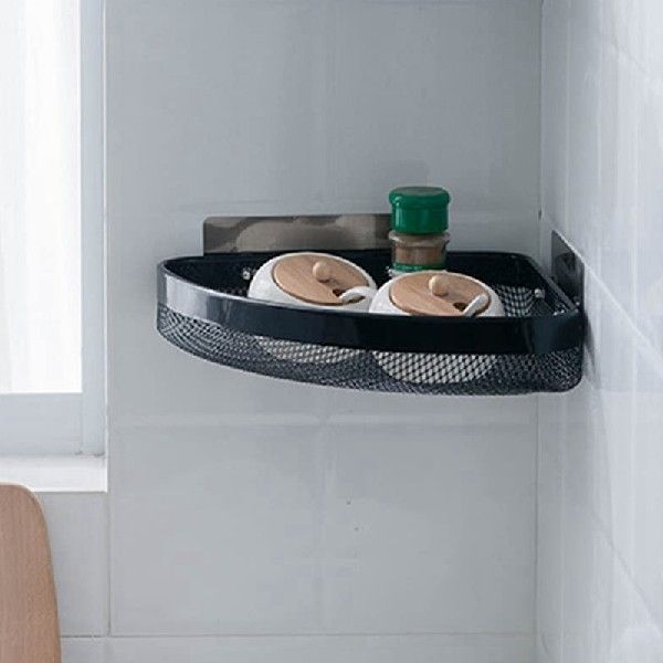 速发2 Pack Mesh Shower Caddy, Corner Shower Shelf, Bathroom-图3