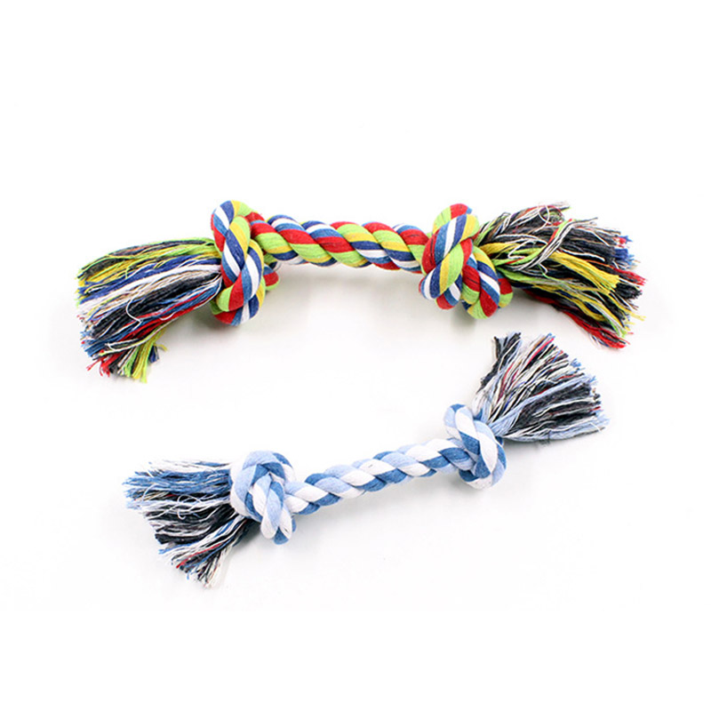 极速1pcs Double Cotton Rope Pet Dog Molar Rope Pet Dogs Dura - 图1