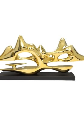 欧式树脂刀架摆件样板房售楼部卧室书房客厅桌面玄关软装饰品