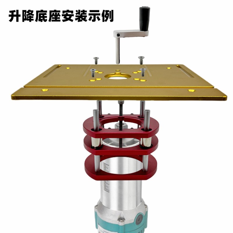 机电木木倒装板工作台面工雕刻机H铣工台木倒角修边开槽铝 - 图1