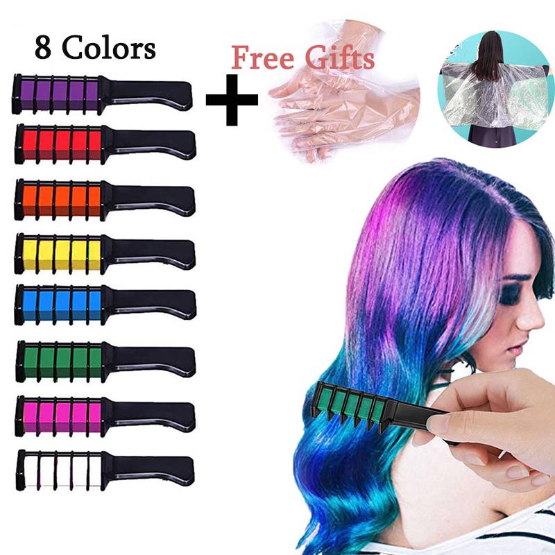 18pcs Hair Mascaroa New Design Crayons For Hair Color Chalk - 图0