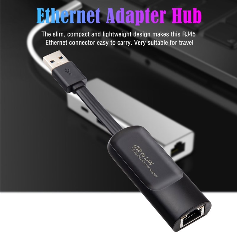 推荐2500Mbps USB C 2.5G External Wired Network Card Type-C T - 图0