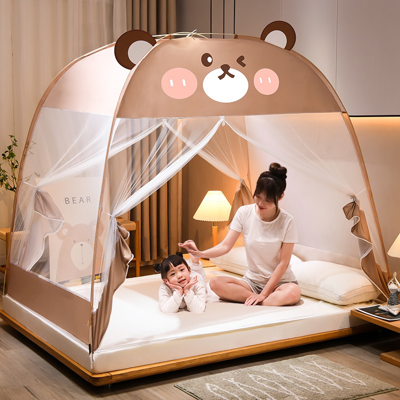 mosquito net for double bed mosquito repellent elgant canopy - 图0