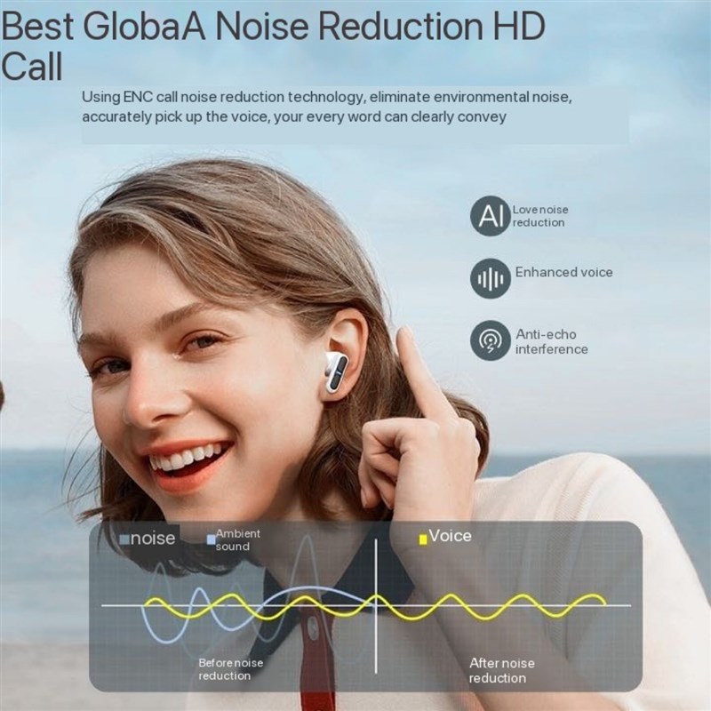 推荐Bluetooth Headset Headphone Handsfree Wireless Earphone - 图2