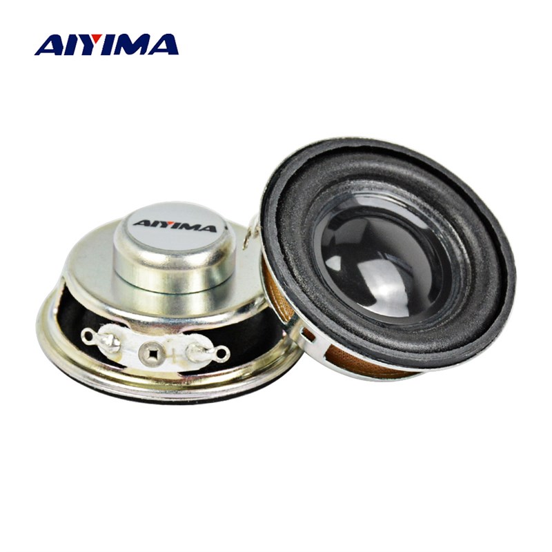 AIYIMA 2Pcs 1.5Inch 40MM Miyni Portable Speakers 4ohm 3W Ful - 图0