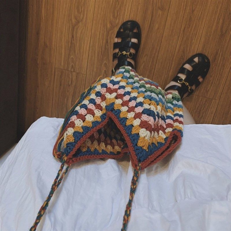 手工编织DIY钩针材料包流浪包单肩包时尚随性解闷钩织民族风潮人,淘宝优惠券,粉丝福利购,淘宝优惠卷