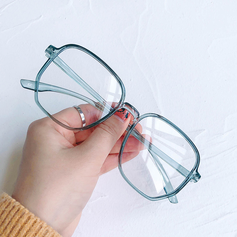 网红Anti-Blue Light Blocking Glasses Woman Optical Eyeglasse - 图0