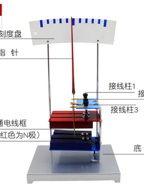 安培力演示器指针式磁场对电流作用实验器材通电导线物理教学仪器