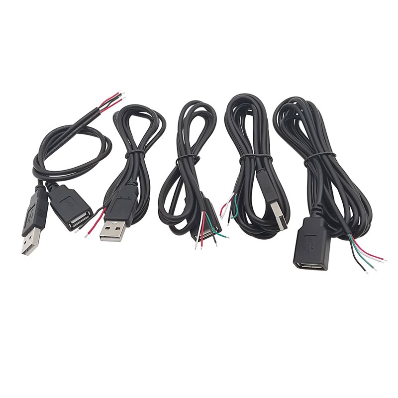 推荐0.3m/1m/2m 5V USB Power Supply Cable 2/4 Pin USB 2.0 Typ - 图2