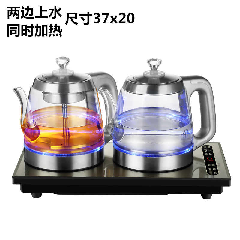 桶装水电动抽水器全自动底部双上水烧水泡茶壶台式蒸煮茶具一体机 - 图1