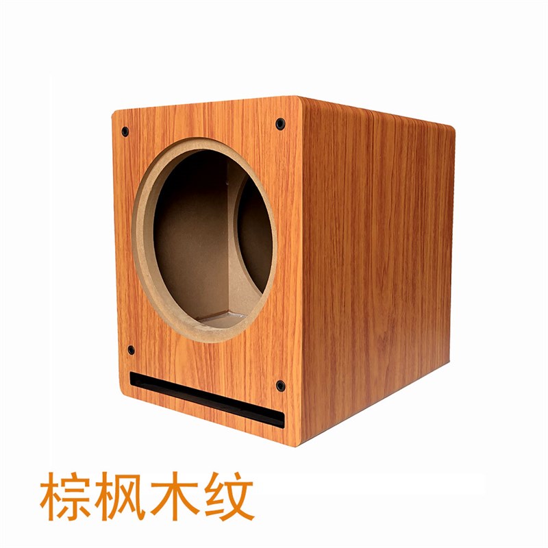 新品10a寸低音炮全频音箱空箱体迷宫型超重低音汽车2.1/5.1喇叭外 - 图1