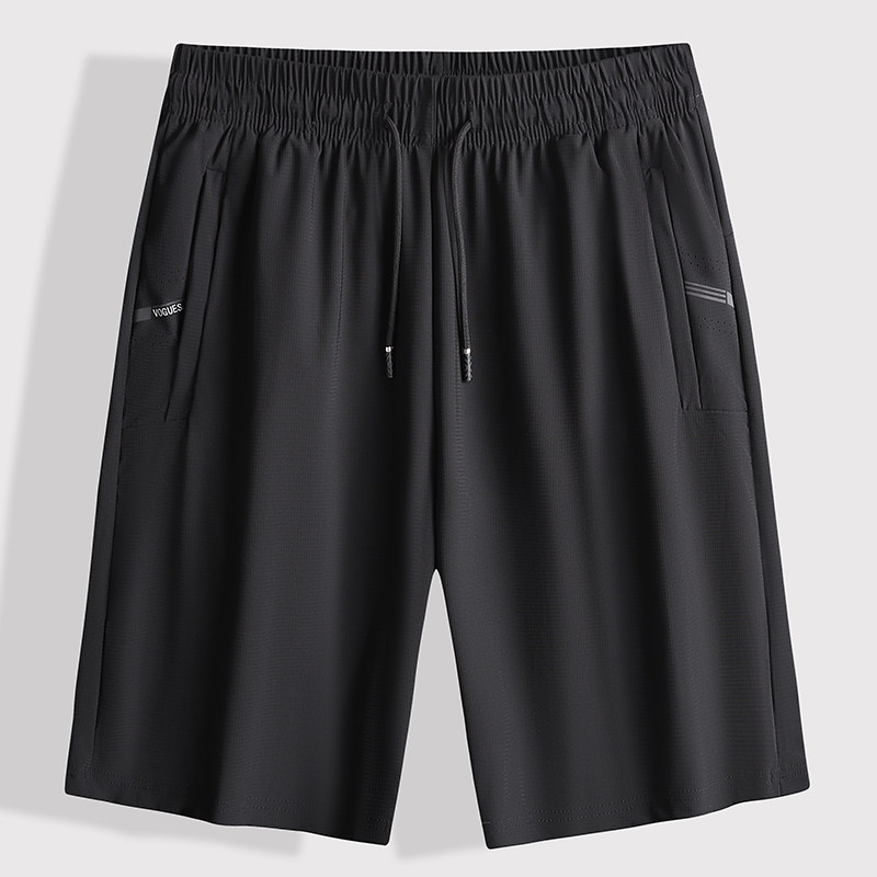 大码男装冰丝速干k运动短裤夏季胖子宽松五分休闲中裤男款加肥加,淘宝优惠券,粉丝福利购,淘宝优惠卷