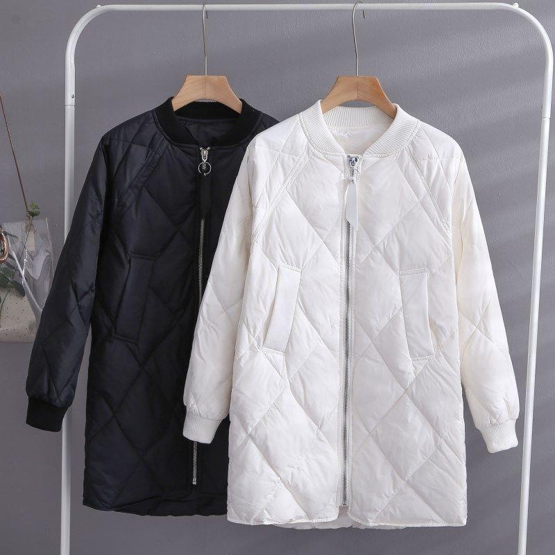 推荐Women's Cotton Padded Coat Parkas Down Winter Jacket Lon - 图2