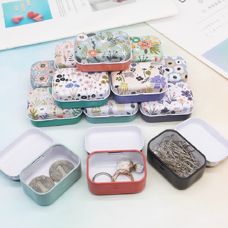 lorful mini tin box esaled jar pacHking boxes jewelry, ca - 图1