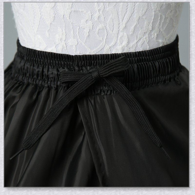 黑色六钢裙撑礼服婚纱长裙衬裙公主蓬蓬新娘配件钢圈骨撑松紧内衬,淘宝优惠券,粉丝福利购,淘宝优惠卷