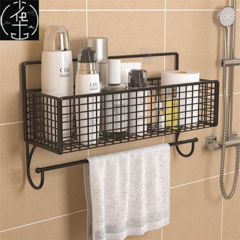 推荐helf Shower Caddy Storage Rack WC Accessories Shampoo Ho-图1