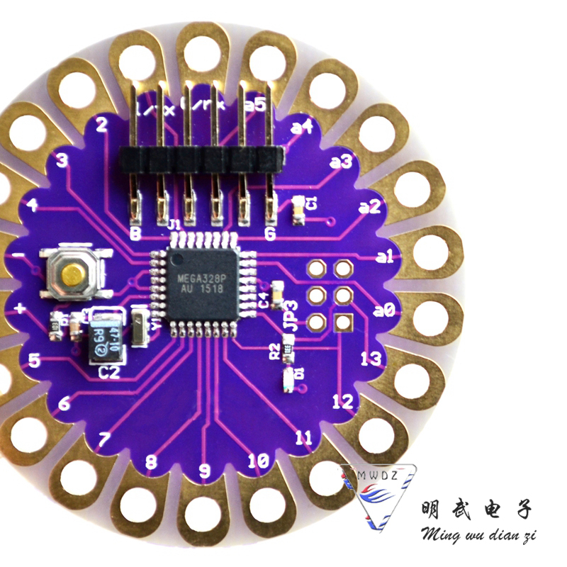 极速LilyPad  328 Main Board ATmega328P 16M - 图0