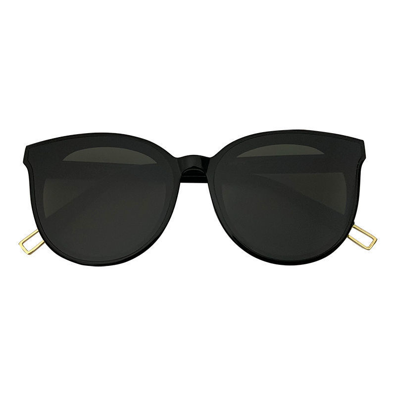 速发OIMG Cat Eye Sunglasses Woman Vintage Brand Black Glasse-图3