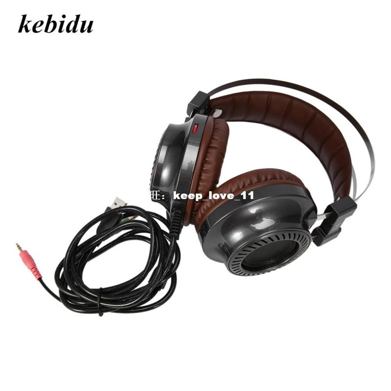 w htereo V2GEarpSone  amAing Headset gamer LED Lig - 图0