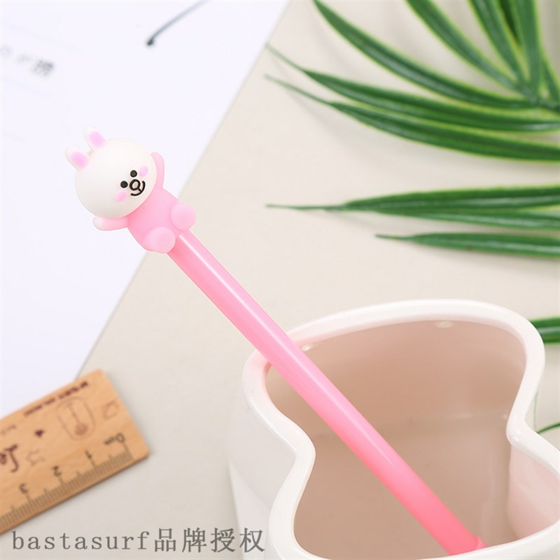 速发Creative stationery student examination neutral pen love - 图1