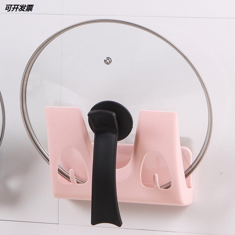 速发Non-trace pot rack hanging from punching put the cover o-图1