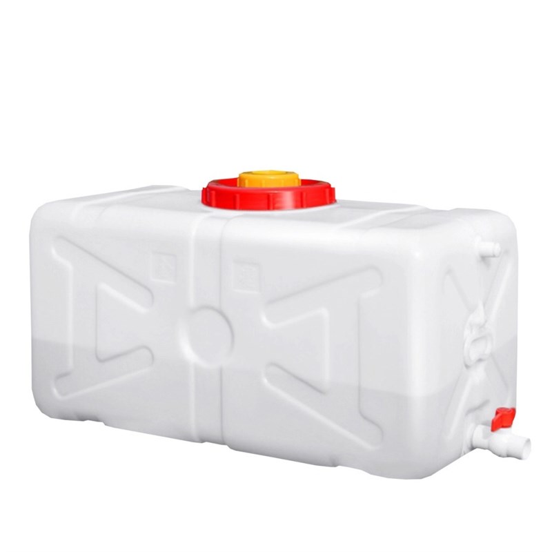 家用塑料桶加厚储水桶长方形水箱卧式蓄水桶大号水桶方桶塑料水塔 - 图2