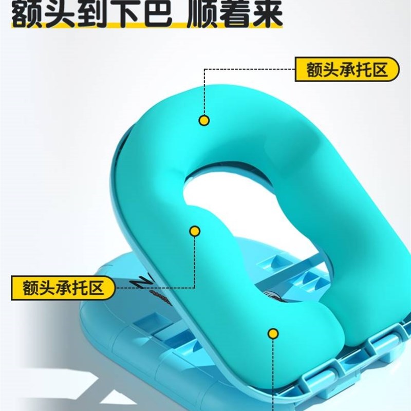 极速初中生专用午睡枕折叠可拆洗学生在校午休人体工学教室趴趴枕 - 图3