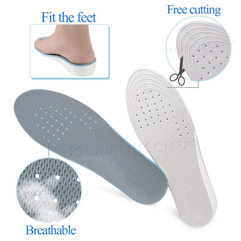 *Height increase insoles shock absorption buffer Elevator in - 图3