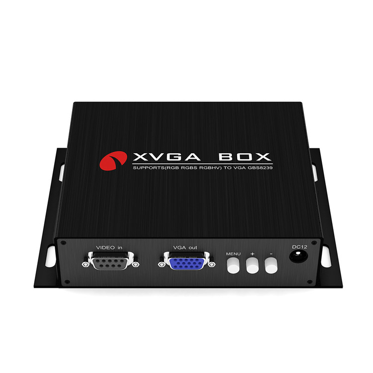 GBS-8219工业视频转换器 XVGA BOX RGB转VGA RGBS转VGA显示屏转换 - 图1