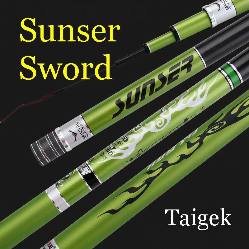 推荐Sunser Sword 19 Telescopic Fishing Rod Superhard Peak Qu-图1